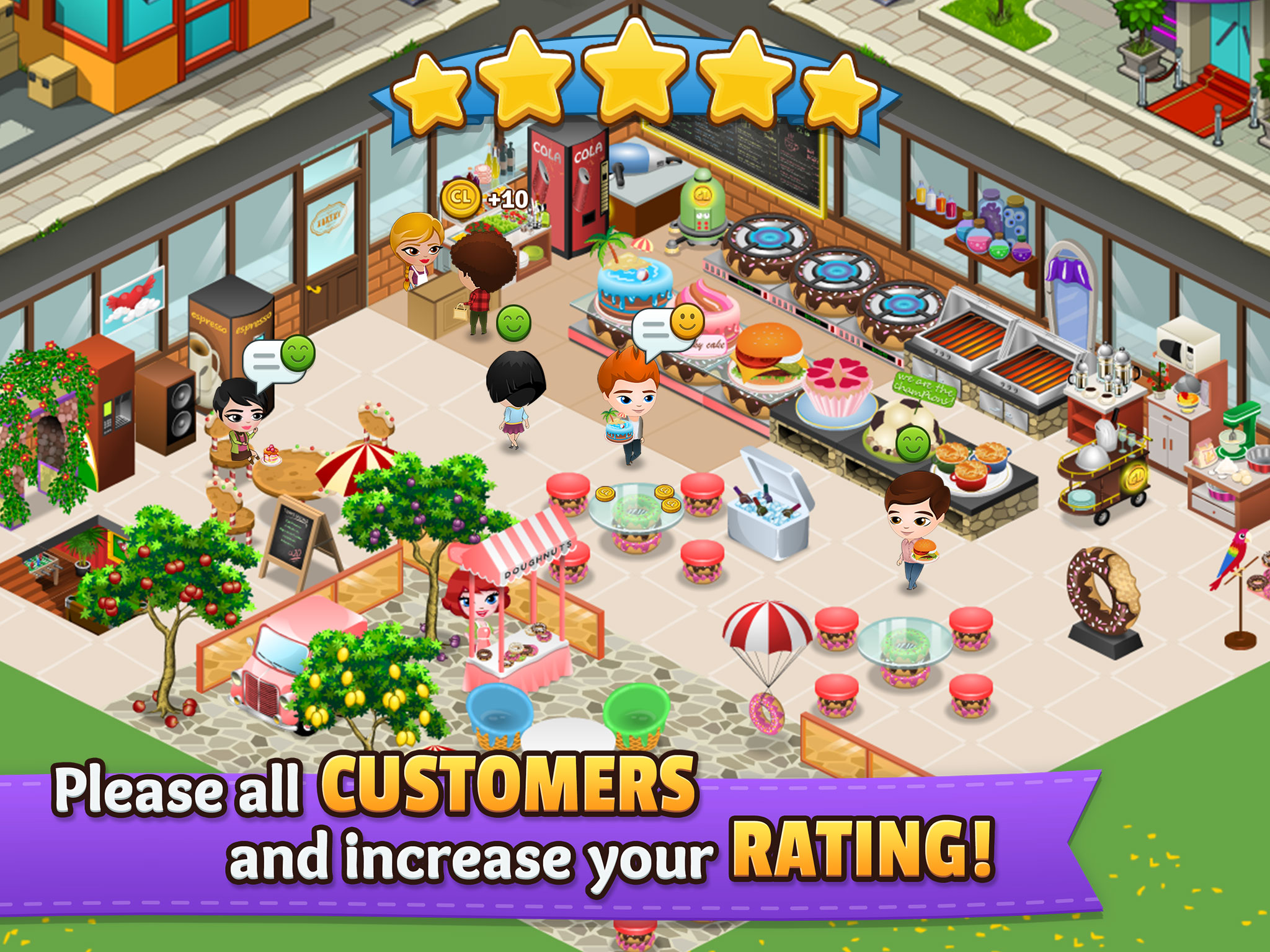 Please all CUSTOMERS and increase your RATING!